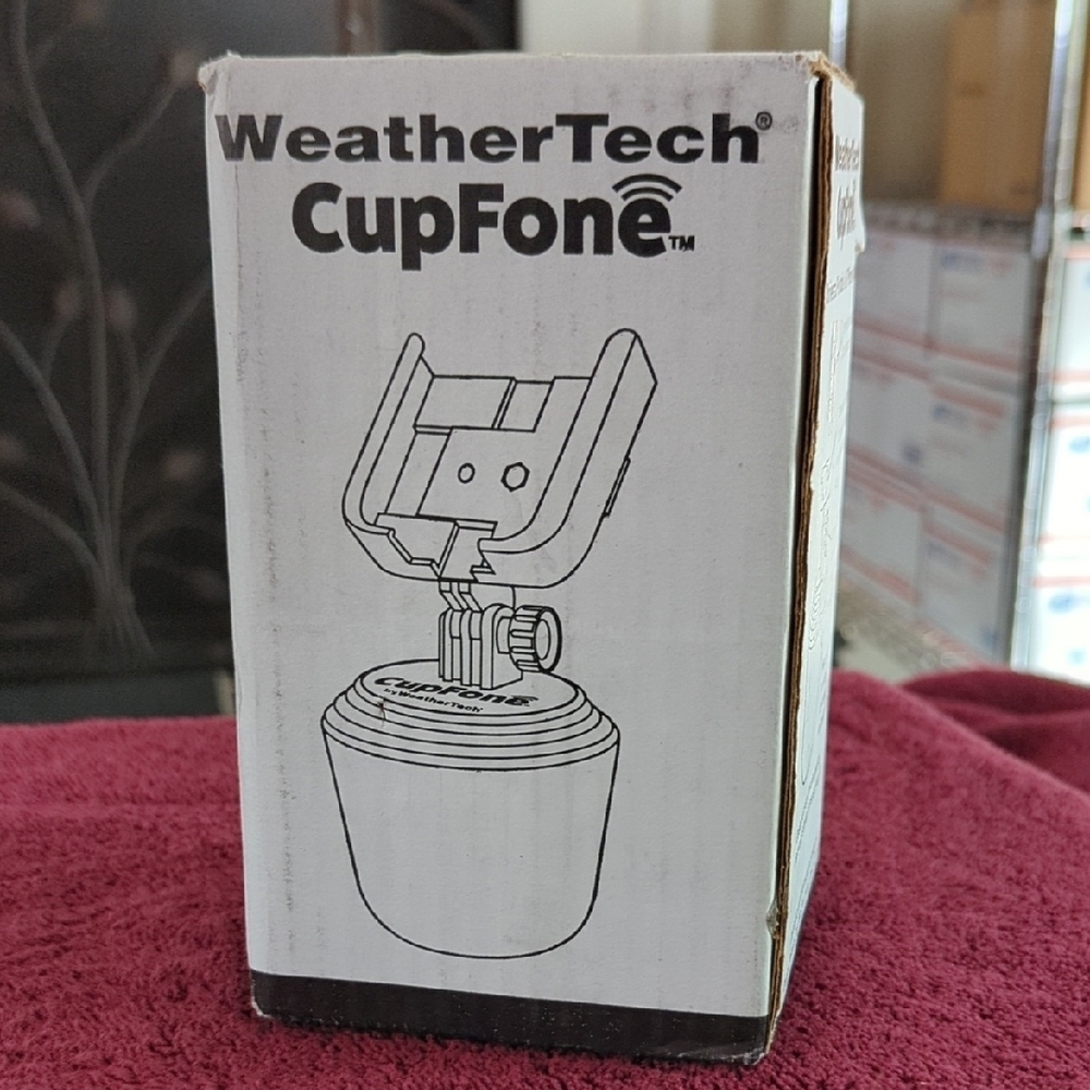 WeatherTech CupFone Phone Holder... Very Cool..